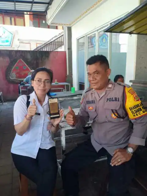 Bhabinkamtibmas Polsek Denpasar Utara, gencarkan sosialisasi Polisi Banjar Hebat kepada Warga