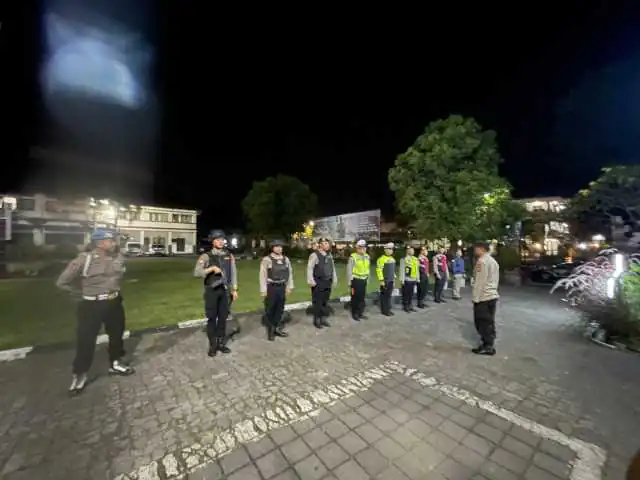 Blue Light Patrol Polres Tabanan, Menjaga Kondusifitas Kamtibmas
