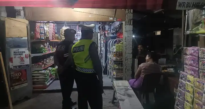 Blue Light Patrol Polsek Dentim, Kompol Darsana : Demi Kamtibmas Kita Tingkatkan Pelaksanaannya