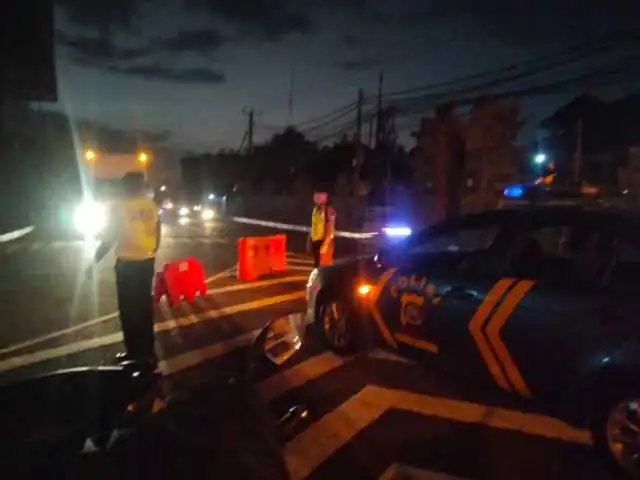 Blue Light Patrol Sat Samapta Susuri Jalur Utama