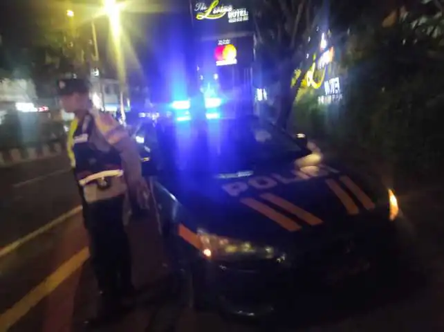 Cegah Ancaman Gangguan Maupun Gangguan Nyata, Polsek Kutsel rutin gelar Blue Light Patrol.