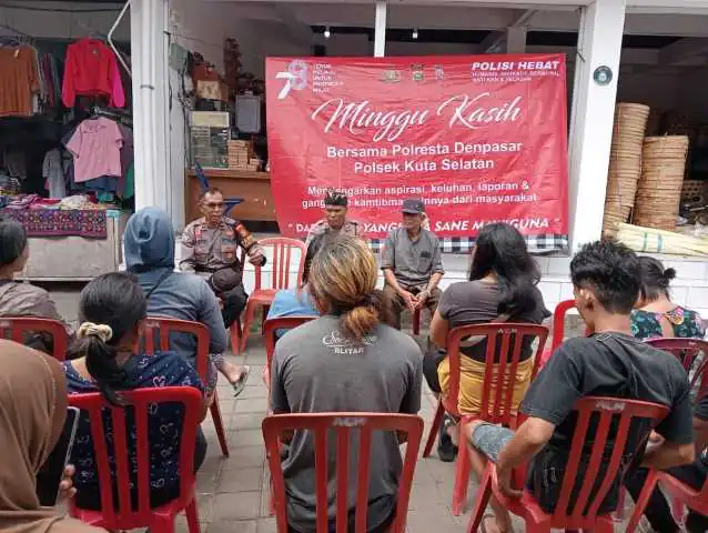 Minggu Kasih, Polsek Kutsel Beberkan Cara Hindari Kejahatan Hipnotis.