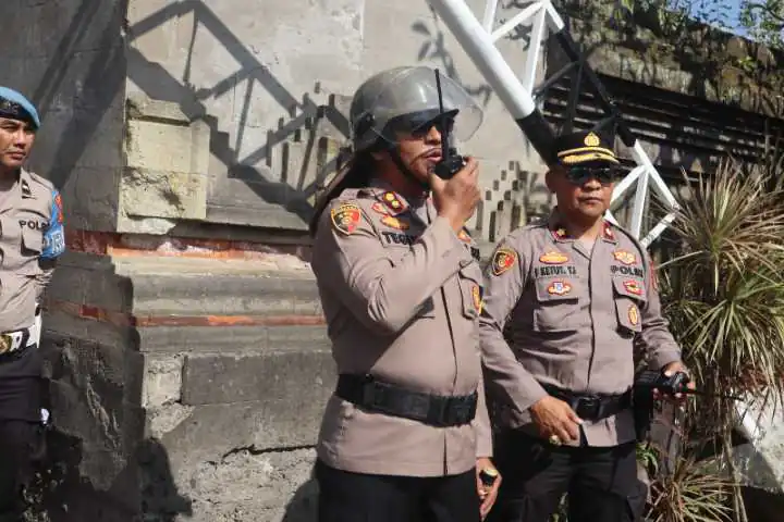 Simulasi Sispamkota ??, Ini Kata Kapolres AKBP Teguh Priyo Wasono