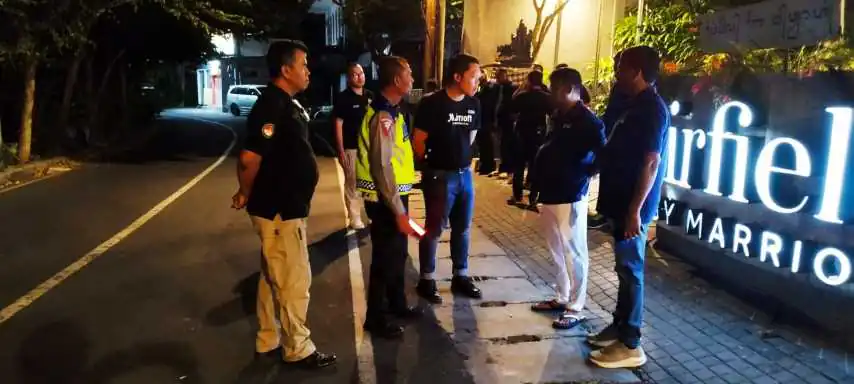 Tingkatkan Blue Light Patrol, Polsek Kuta Tekan Aksi Kejahatan Jalanan Malam Hari
