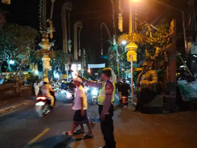 Blue Light Patrol Polsek Blahbatuh, Ciptakan Kamtibmas Kondusif