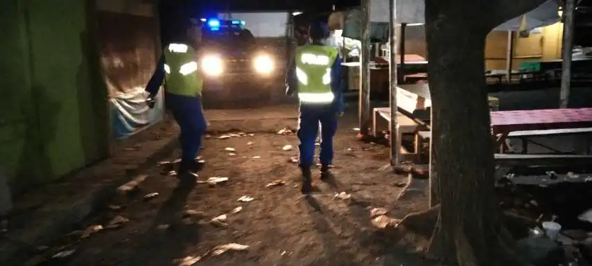 Blue Ligth Patrol, Sambangi dan Menghimbau Warga Pesisir Menyampaikan Pesan Kamtibmas