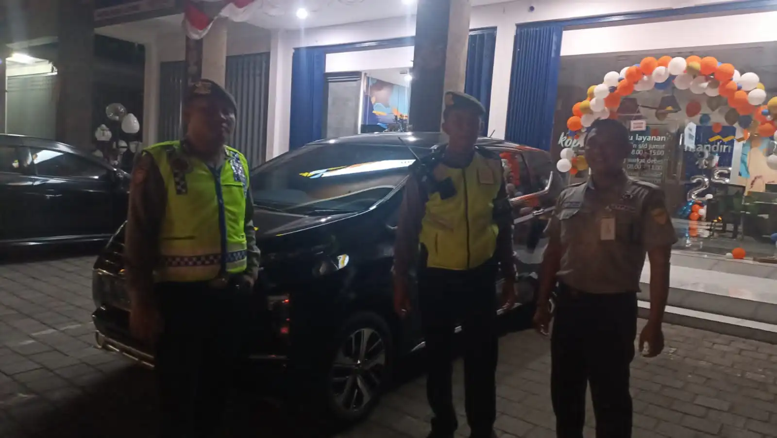 Cegah kerawanan Kamtibmas, Blue Light Patrol Polsek Denpasar Utara Rabu, (18/10/2023)