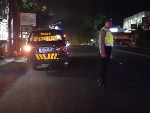 Cegah kerawanan Kamtibmas, Blue Light Patrol Polsek Denpasar Utara Rabu, (18/10/2023)