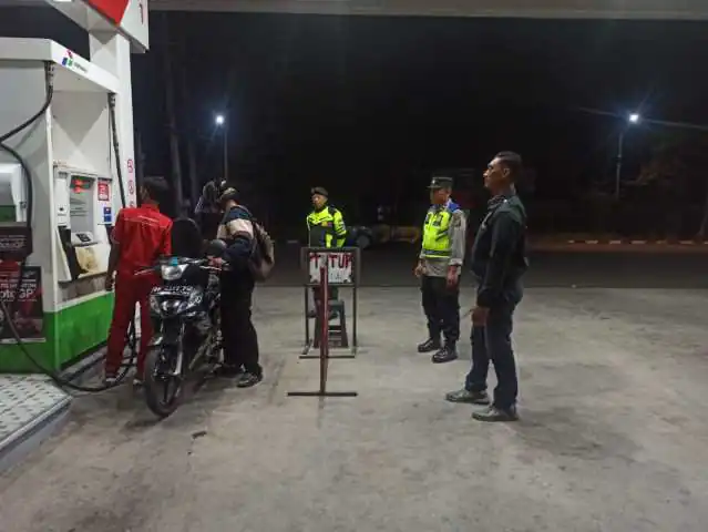 Menjaga Situasi Tetap Kondusif, Polsek Bangli Tingkatkan Kegiatan Blue Light Patrol