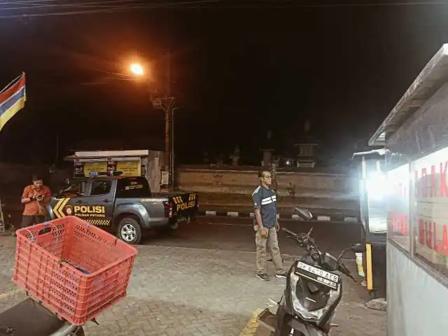 Pawas Pimpin Blue Light Patrol Polsek Petang