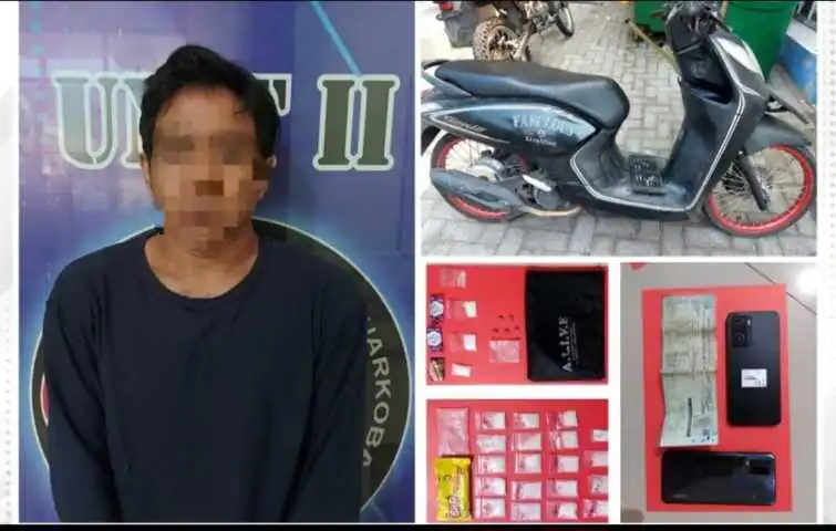 Polisi Berhasil Gagalkan Peredaran 23 Paket Sabu Kemasan Jajan dan Permen di Jombang