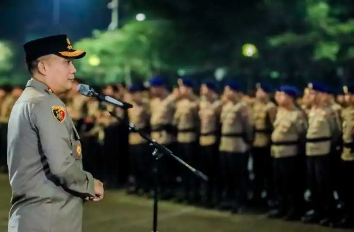 Polisi Sukses Amankan Puncak Hari Santri dan Kunjungan Presiden di Surabaya