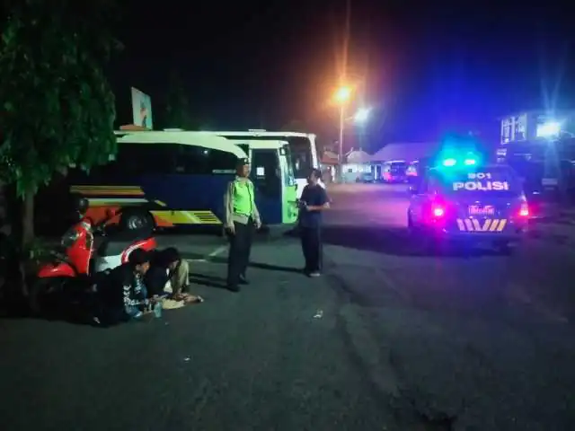 Polsek Denpasar Utara, Blue Light Patrol, Patroli dengan menyalakan Lampu rotator berwarna biru.