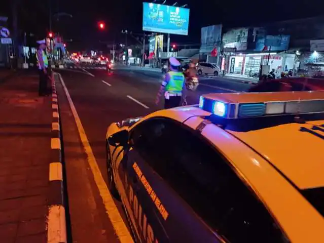 Sat Lantas Tingkatkan Blue Light Patrol