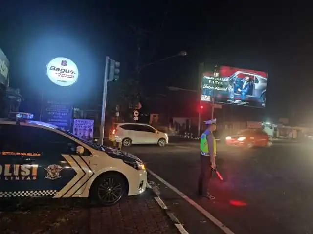 Sat Lantas Tingkatkan Blue Light Patrol