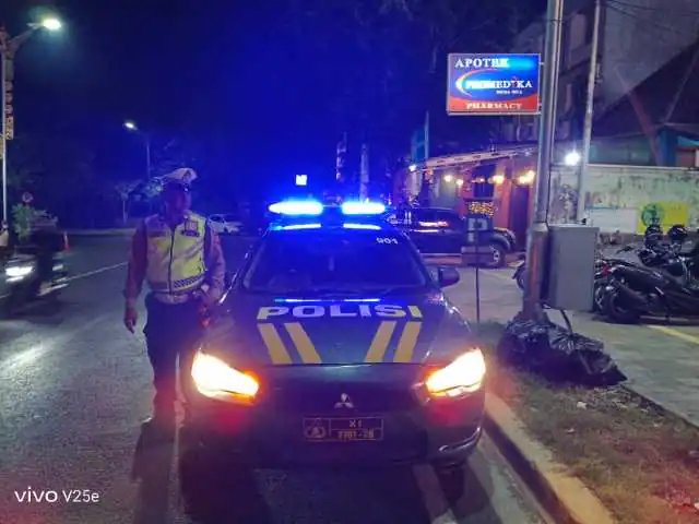 Blue Light Patrol, Upaya Preventif Polsek Kutsel Wujudkan Kamtibmas Kondusif.