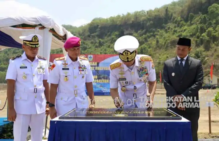 Diresmikan Pangkoarmada II, Lanal Pacitan Sah Masuk Jajaran Koarmada II