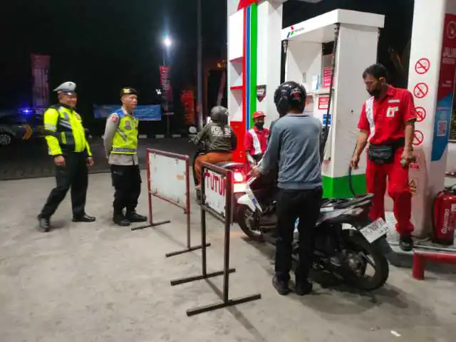 Jaga Situasi Tetap Kondusif, Polsek Bangli Tingkatkan Kegiatan Blue Light Patrol