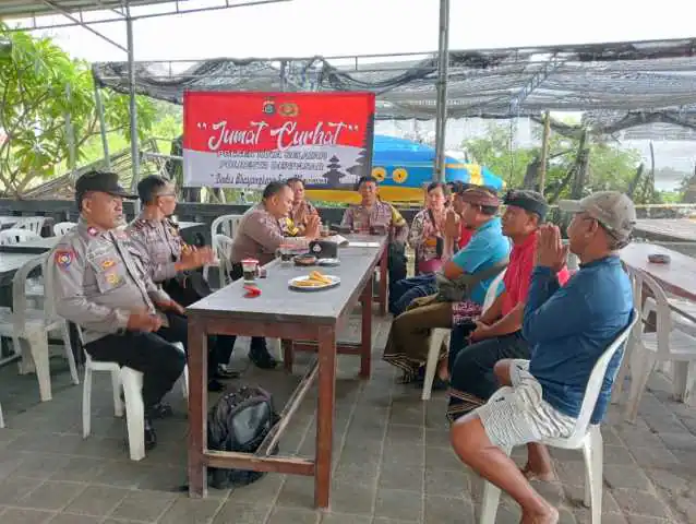 Jumat Curhat Polsek Kutsel, Warga Ingin Polisi Tingkatkan Patroli Sambang.