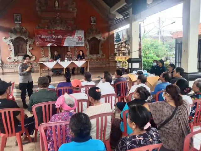 Minggu Kasih, Polda Bali Kembali Adakan Diskusi Bersama Masyarakat