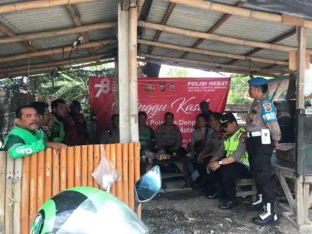 Minggu Kasih, Polsek Kutsel: Jadilah Pelopor Keselamatan Berlalu Lintas.