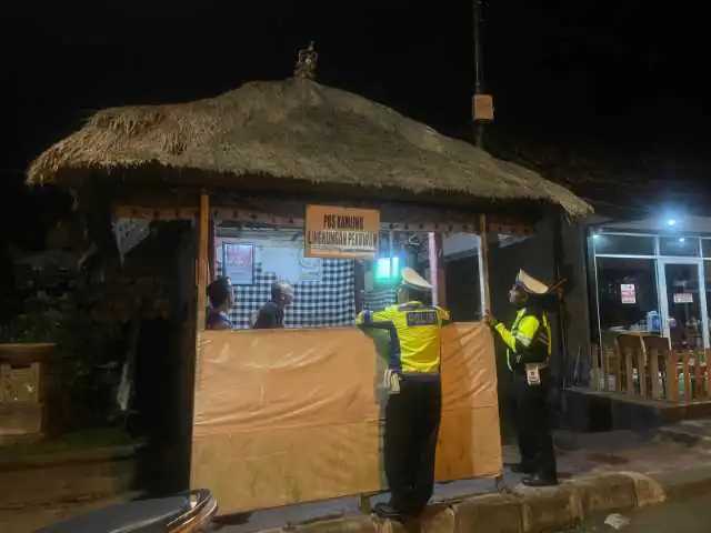 Tingkatkan KRYD, Pawas Bersama Anggota Sambangi Tempat Ibadah Pura Kehen Bangli