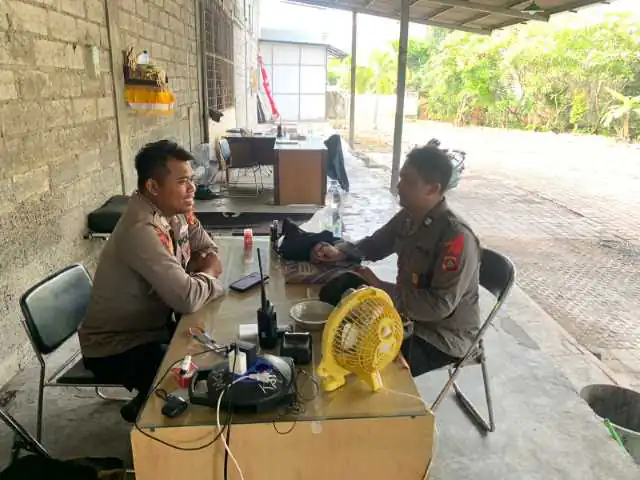 Tingkatkan Patroli, Anggota OMB Agung 2023, Cek Gudang KPU Badung