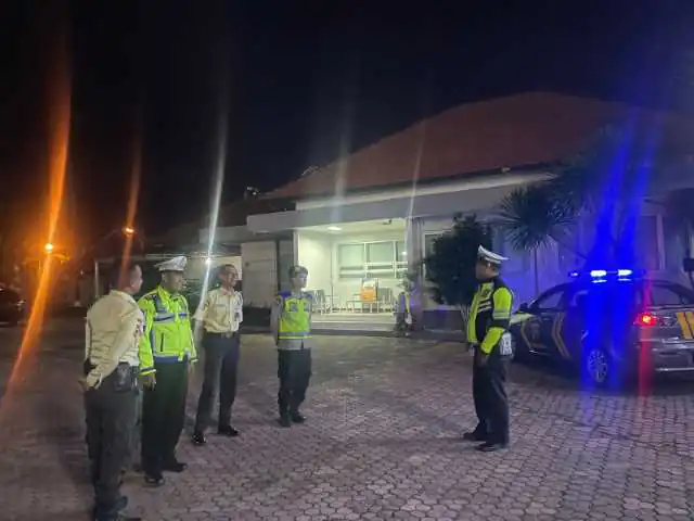 Tingkatkan Patroli Dialogis, Pawas Bersama Anggota Sambangi Obvit Bank BRI
