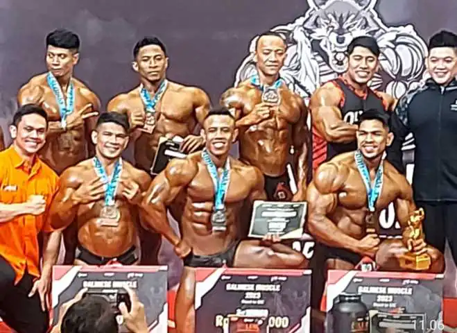Atlet Koarmada II Kembali Meraih Prestasi di Even Balinese Muscle 2023 Road To EIC