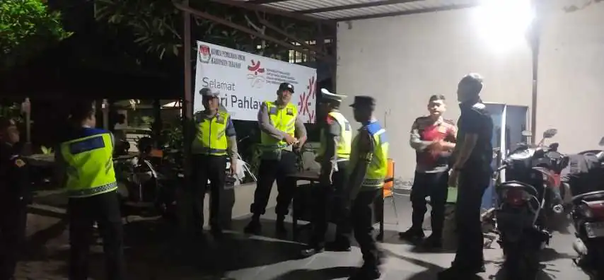 Blue light Patrol Polres Tabanan, Gabungan Tiga Pilar, Ciptakan Rasa Aman Upaya Wujudkan Pemilu Damai 2024