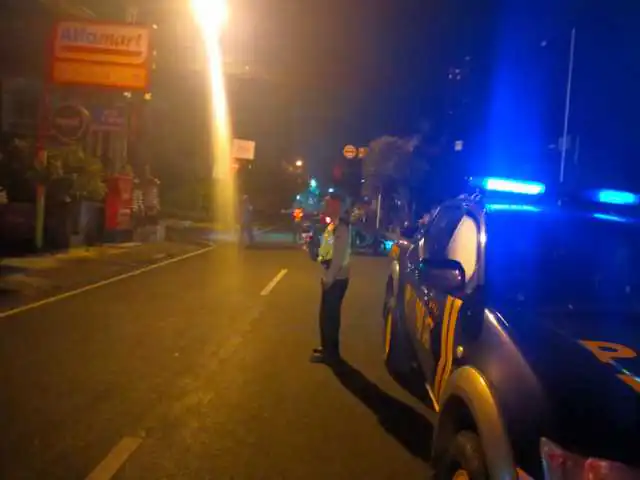 Cegah kerawanan kamtibmas, Blue Light Patrol dilaksanakan guna menciptakan situasi aman dan konnduisf.