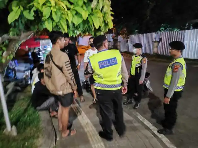Ciptakan Situasi Tetap Kondusif menjelang Pemilu 2024 Personil Sat Samapta Polres Bangli Tingkatkan Kegiatan Patroli Blue Light
