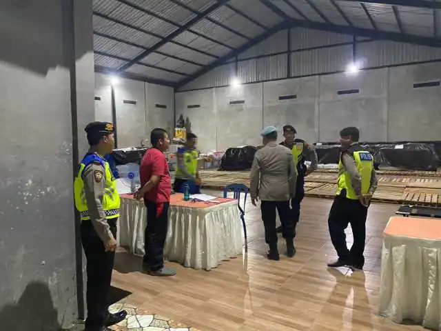 Jaga Situasi Tetap Kondusif, Polsek Bangli Tingkatkan Kegiatan Blue Light Patrol
