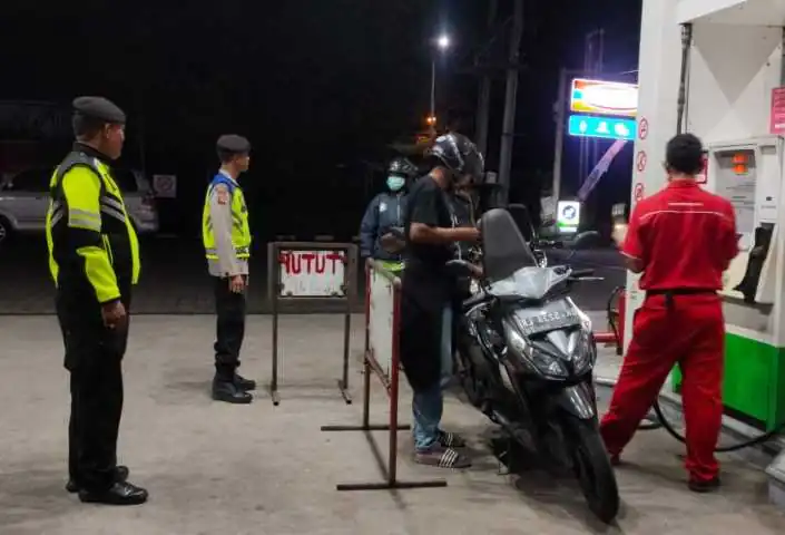 Jaga Situasi Tetap Kondusif, Polsek Bangli Tingkatkan Kegiatan Blue Light Patrol