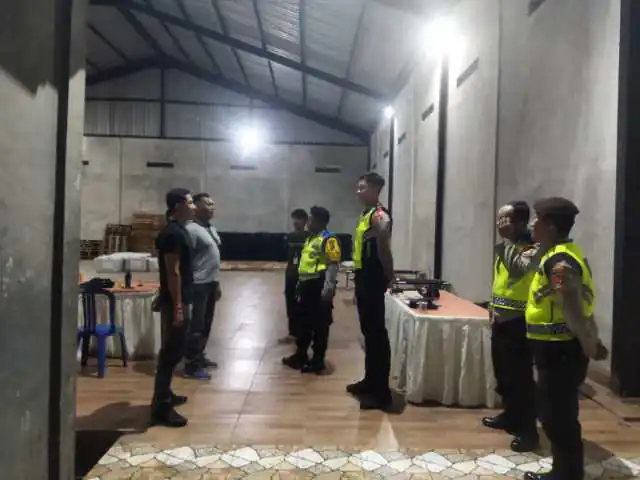 Jaga Situasi Tetap Kondusif, Polsek Bangli Tingkatkan Kegiatan Blue Light Patrol