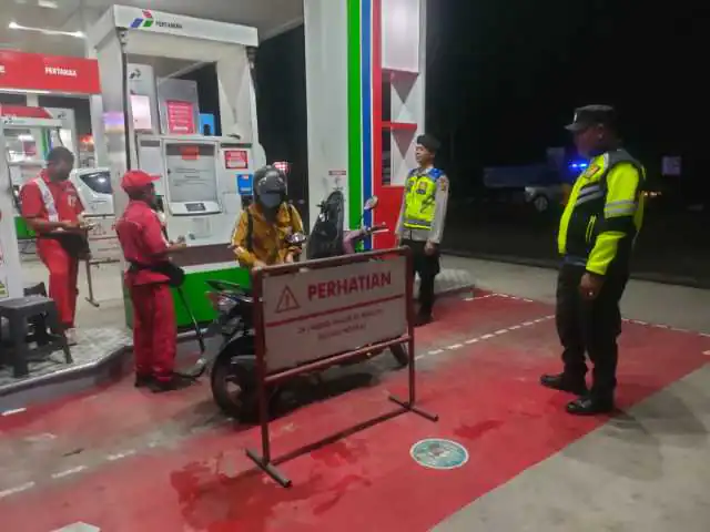 Jaga Situasi Tetap Kondusif, Polsek Bangli Tingkatkan Kegiatan Blue Light Patrol