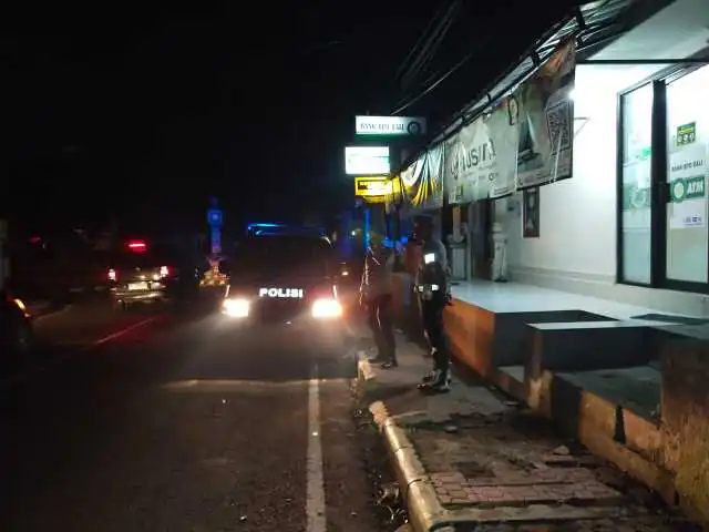 Patroli Blue Light, Polsek Tembuku Antisipasi Kejahatan dan Gangguan Kamtibmas di Malam Hari