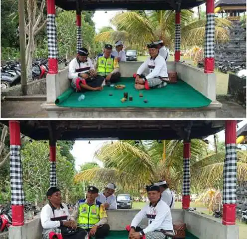 Tingkatkan Pelayanan, Polsek Bangli Gelar Kegiatan Minggu Kasih dengan Pecalang