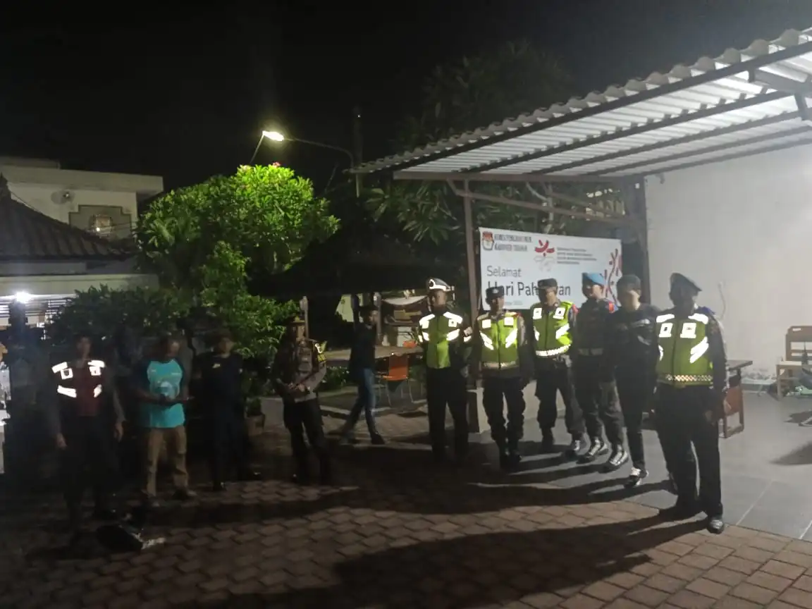 Blue Light Patrol Gabungan Tiga Pilar, Amankan Kamtibmas Malam Hari