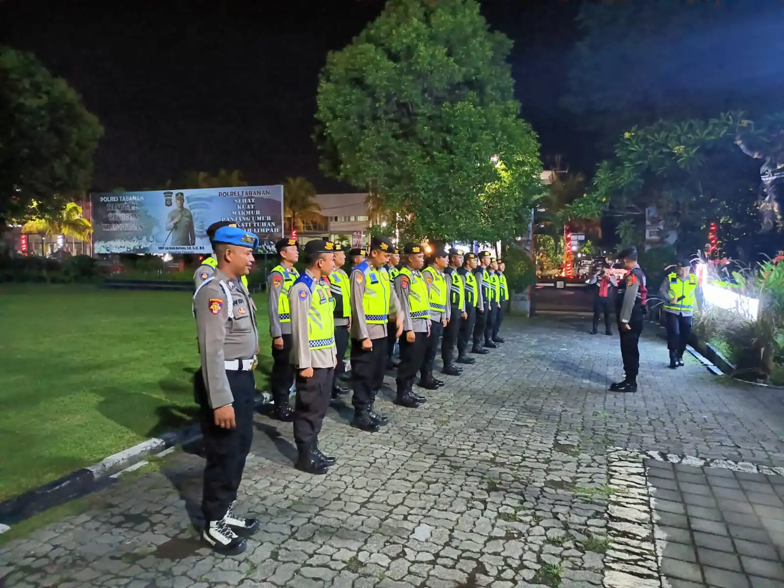 Blue Light Patrol Gabungan Tiga Pilar, Wujudkan Pemilu Damai, Sejuk dan Aman