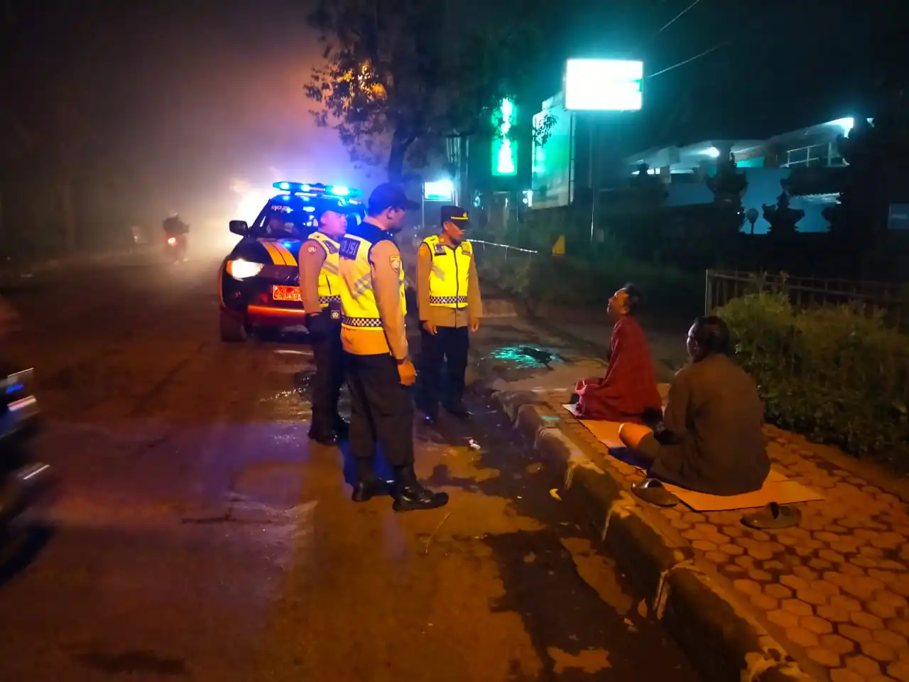 Blue Light Patrol Polsek Kintamani Wujudkan Wilayah Yang Aman dan Kondusif