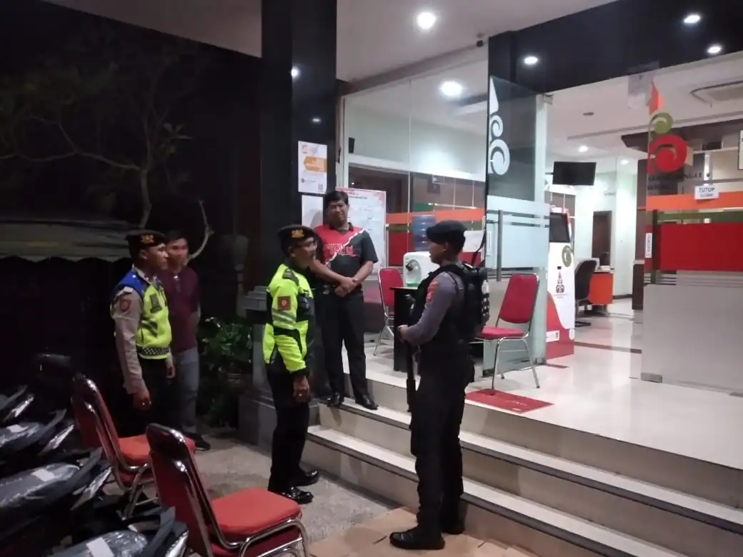 Jaga Situasi Tetap Kondusif, Polsek Bangli Tingkatkan Kegiatan Blue Light Patrol