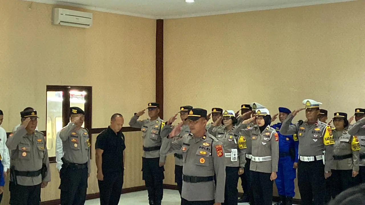 Kapolres Buleleng, Pimpin Upacara Sertijab Kapolsek Banjar.