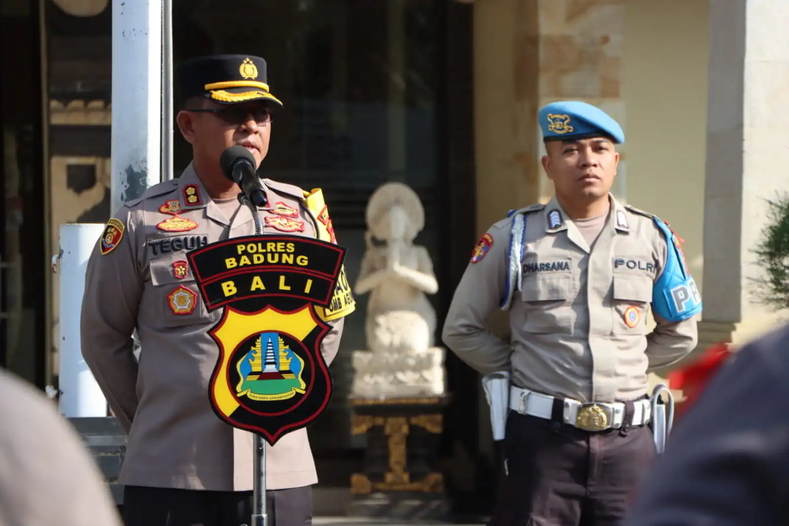 Pimpin Apel Pagi, Ini Arahan Kapolres AKBP Teguh Priyo Wasono !!