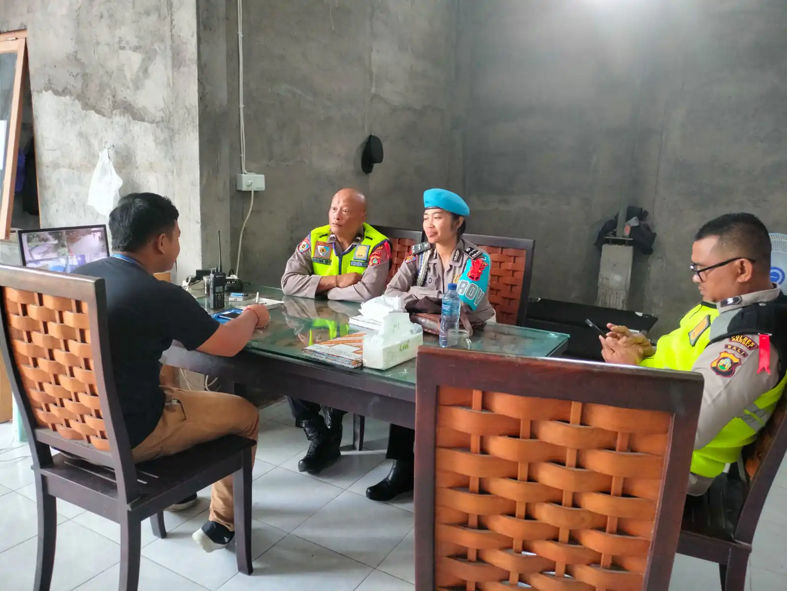 Subsatgas Propam Operasi OMB Datangi Objek Penting Pemilu, Cek Kehadiran Personel