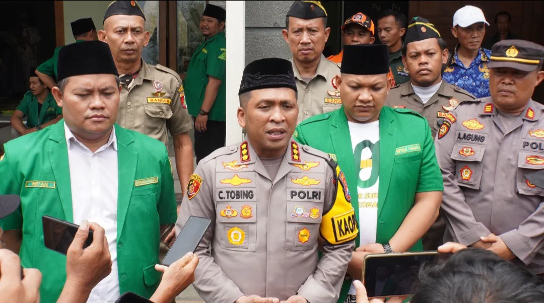 Wujudkan Sidoarjo Aman, Polisi Gandeng GP Ansor