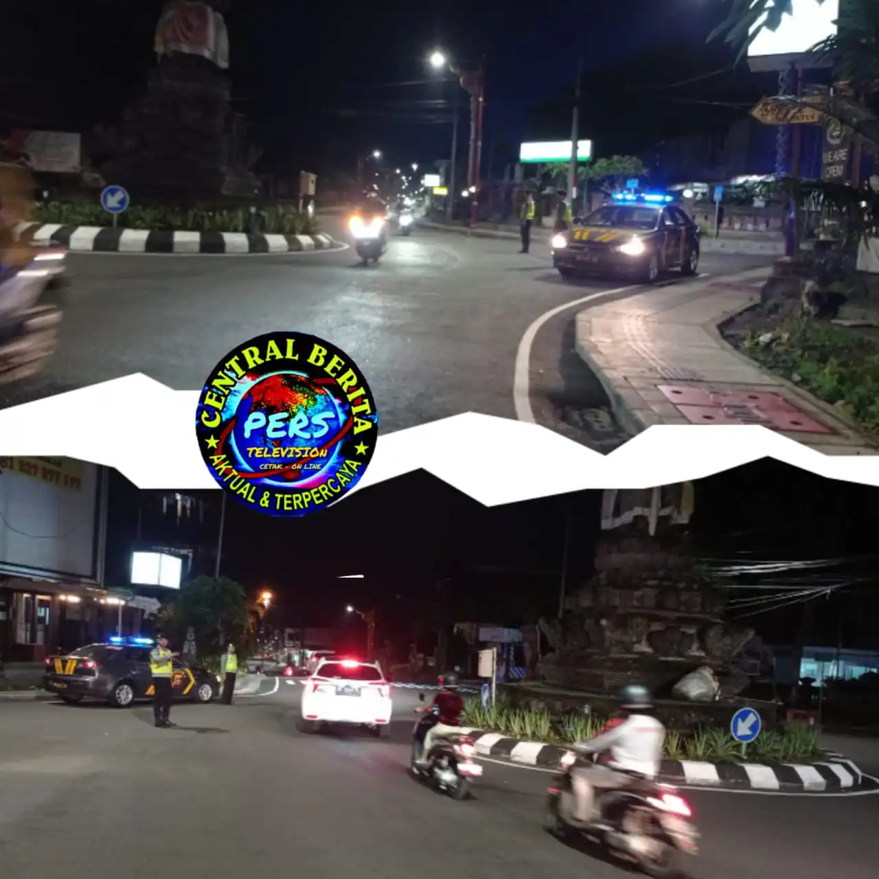 ATENSI ARUS LALULINTAS TETAP LANCAR,PERSONIL SATUAN SAMAPTA RES BANGLI LAKSANAKAN PENGATURAN DAN BLUE LIGHT PATROL