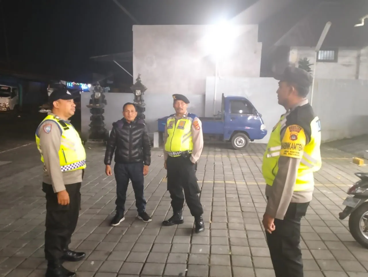 Blue Light Patrol Metode Paling Ampuh Cegah Pelaku Kejahatan Jalanan.