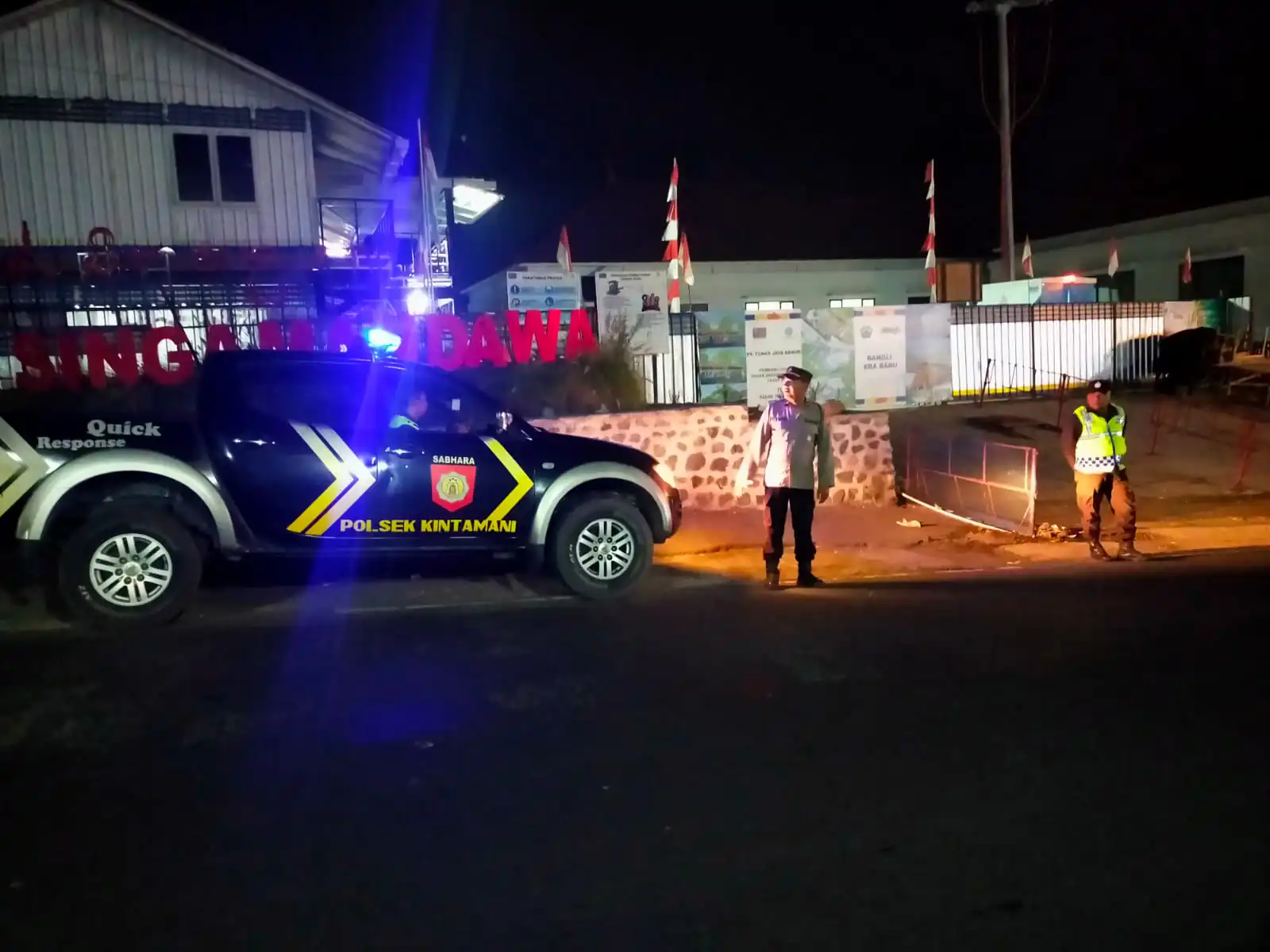 Blue Light Patrol Polsek Kintamani Wujudkan Wilayah Yang Aman dan Kondusif