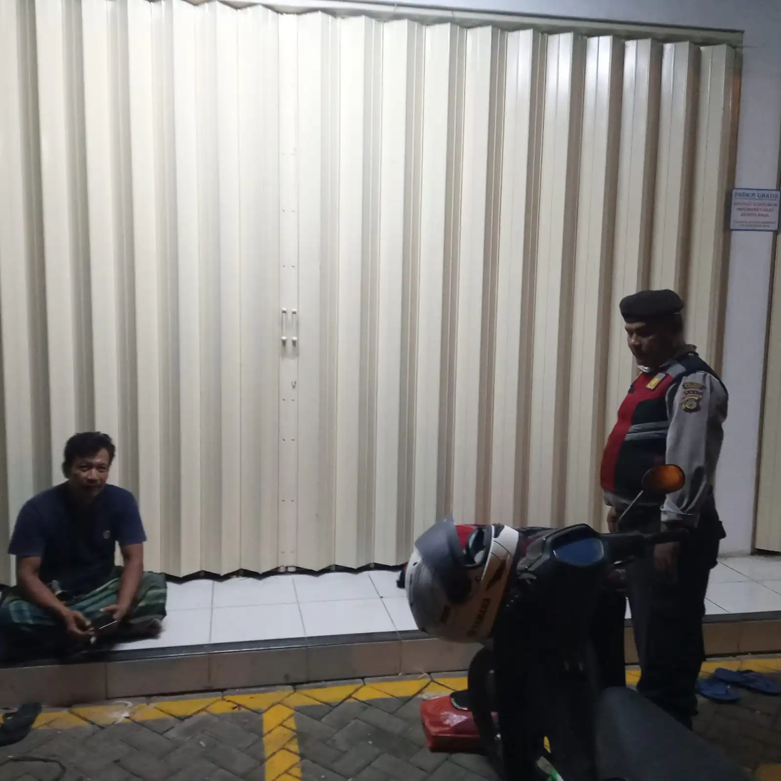 Cegah Kejahatan, Polsek Petang Tingkatkan Blue Light Patrol